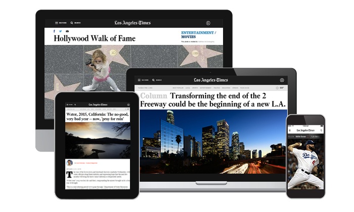 The L.A. Times on your device