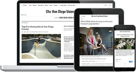 san diego union tribune digital device